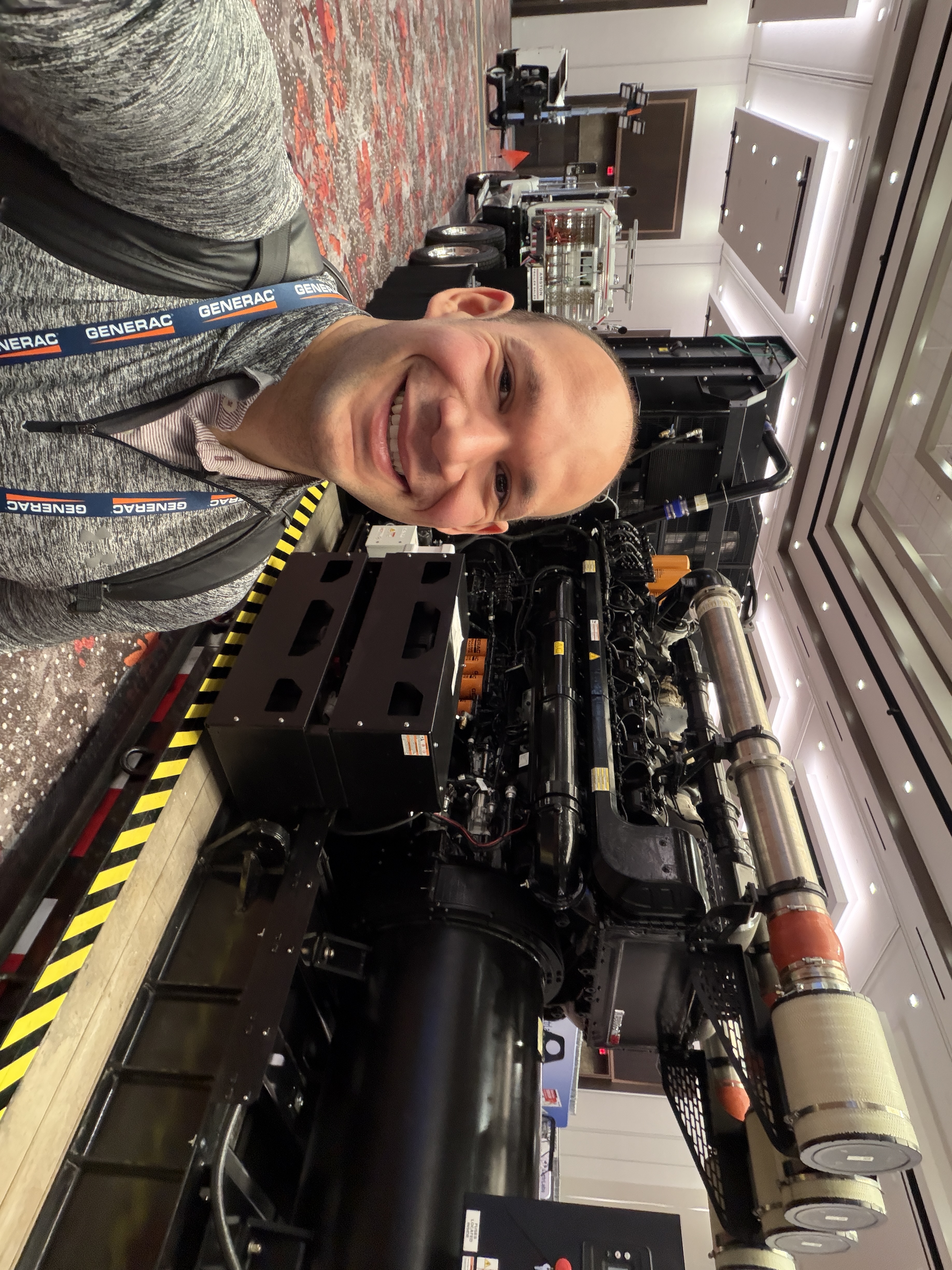 Carlos Castro at an industry trade show — Cash Flow Castro founder